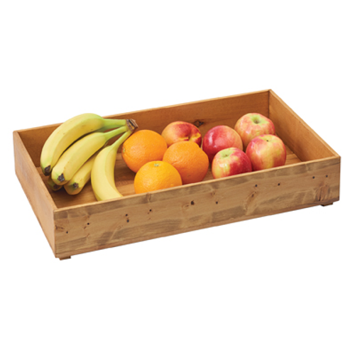 Cal-Mil 3682-2012-99 Rectangular Madera Stacking Box 20"W x 12"D x 3-1/4"H