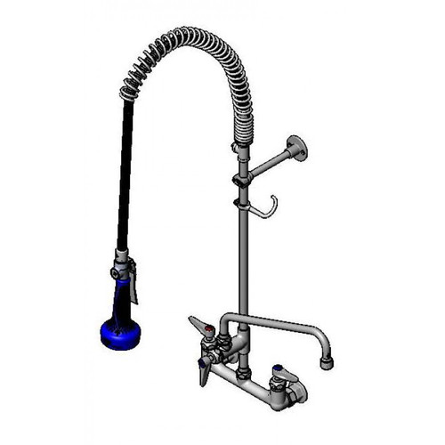 T&S Brass B-0133-12ACRB8T Pre-Rinse Unit with add-on faucet