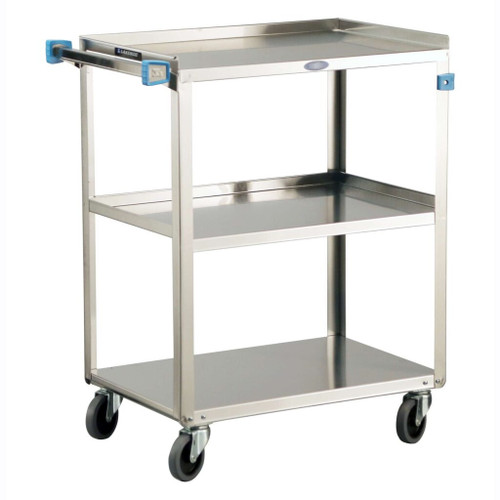 Lakeside 311 27.5" W 300 Lbs. Stainless Steel 3 Shelves Utility Cart