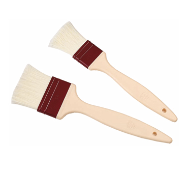 Matfer Bourgeat 116002 Pastry Brush 9-1/4" O.A. 1-1/8" Wide Polyamide Fiber Bristles