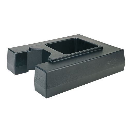 Cambro R1000LCD110 Black Riser