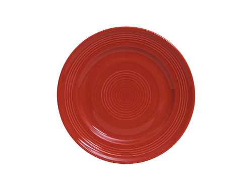 Tuxton CQA-074 7-1/2" Ceramic Cayenne Round Plate (2 Dozen Per Case)