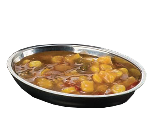 American Metalcraft D406 4 Oz. Stainless Steel Oval Sauce Cup