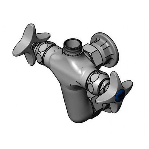 T&S Brass B-0316-LN Pantry Faucet double splash-mounted