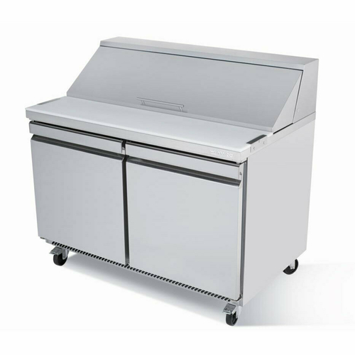 Infrico USA IRT-UC60P 60.38" W Two-Section Two Door Sandwich/Salad Prep Table