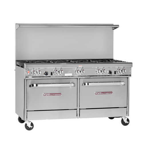 Southbend 4601DD-4TR 60" Gas Ultimate Restaurant Range - 36,000 BTU
