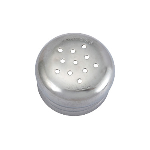 Winco G-109C Glass Shaker Mushroom Top Stainless Steel for G-109 (contains 1 Dozen)