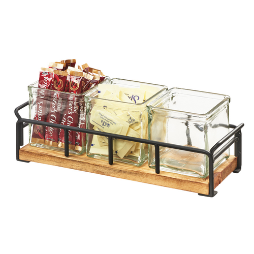 Cal-Mil 3714-99 Madera Jar Organizer 13-1/2"W x 4-1/2"D x 4-3/4"H