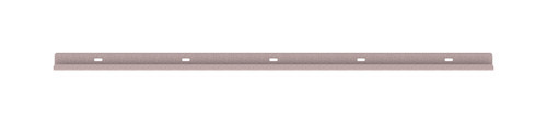 Metro SW40K4 Smartwall Wall TRack 40" 12 Gauge Steel Metroseal Gray Epoxy-Coated Corrosion-Resistant Finish