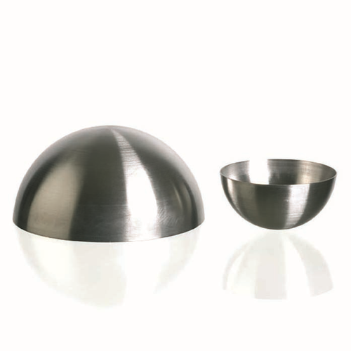 Matfer Bourgeat 340401 Hemisphere Mold 1-5/8 Oz. 2-3/8" Dia. x 1"H 18/10 Stainless Steel - 1 Pack