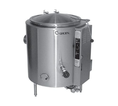 Groen AH/1E-60-NG 60 Gallon 2/3 Jacket Natural Gas Kettle - 145,000 BTU