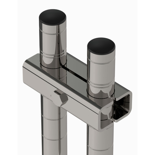 Metro Sapclamp Seismic Ses Post Clamp One Assembly Stainless Steel