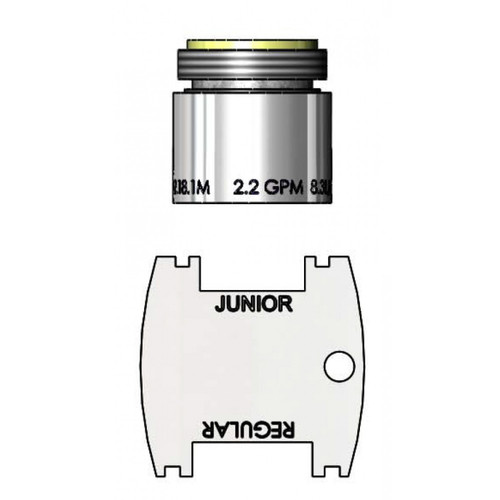 T&S Brass B-0199-09 Aerator vandal resistant 15/16"