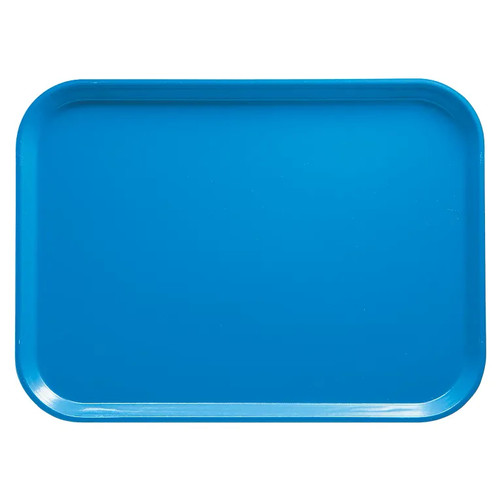 Cambro 1418105 14" Blue Rectangle Camtray - 12/Case