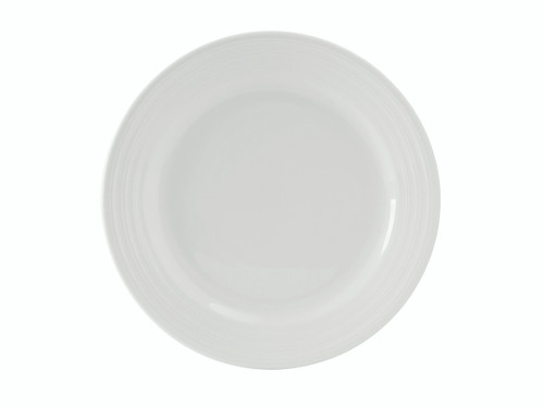 Tuxton FPA-090 9" Porcelain Round Plate (2 Dozen Per Case)