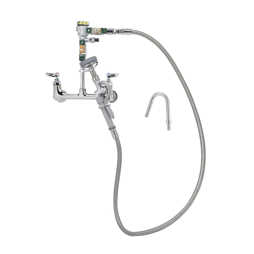 T&S Brass B-2892-QDSV Pot & Kettle Filler Faucet splash-mounted 8"