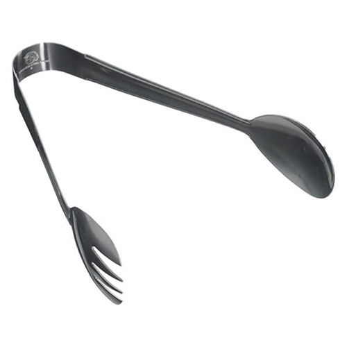 American Metalcraft SS782 8" Stainless Steel Salad and Pastry Tongs