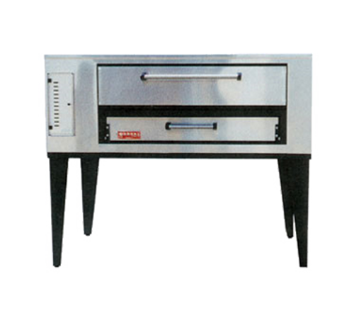 Marsal SD-448-LP Liquid Propane Pizza Oven Single Deck 7"