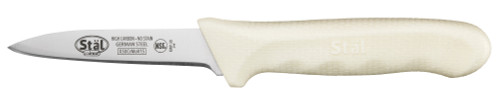 Winco KWP-30 3.25" White Paring Knife (2 Each Per Pack)