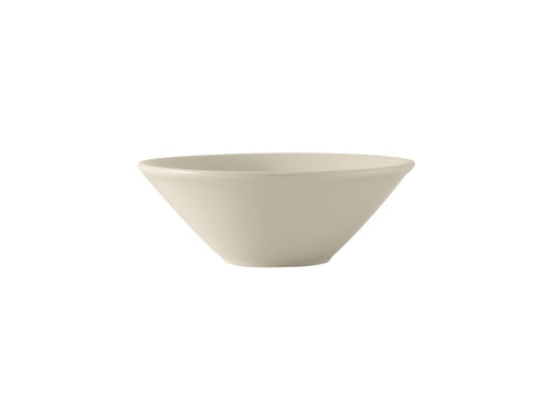 Tuxton BEB-180K 6-5/8" 18 Oz. Ceramic American White/Eggshell Round Bowl (1 Dozen)