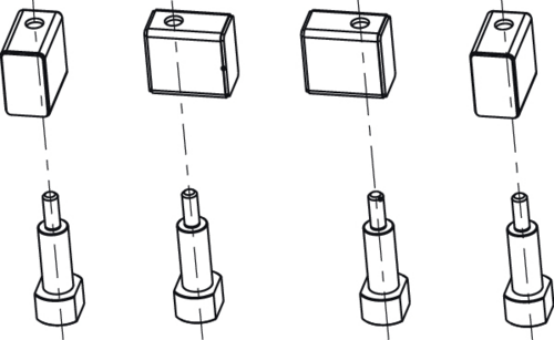 RATIONAL 60.21.297 Mobile Oven Rack Height Extension