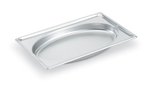 Vollrath 3101020 Super Pan Super Shape Full Oval Pan 4.8 Quart