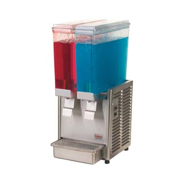 Crathco-UNIC E29-3 (2) 2.4 Gallon Electric Cold Beverage Dispenser
