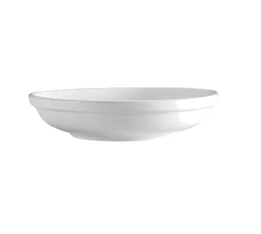 CAC China SAL-2 10" Dia. 48 Oz. Super White Porcelain Round RCN Specialty Salad Bowl (1 Dozen)
