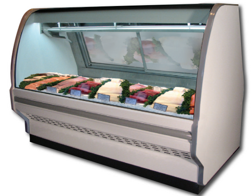 Howard McCray R-CFS40E-4C-LED 51-1/2"W Fish/Poultry Service Case
