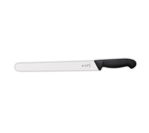 Matfer Bourgeat 182125 7" Black Giesser Messer Bread Knife with Thermoplastic Elastomer Handle