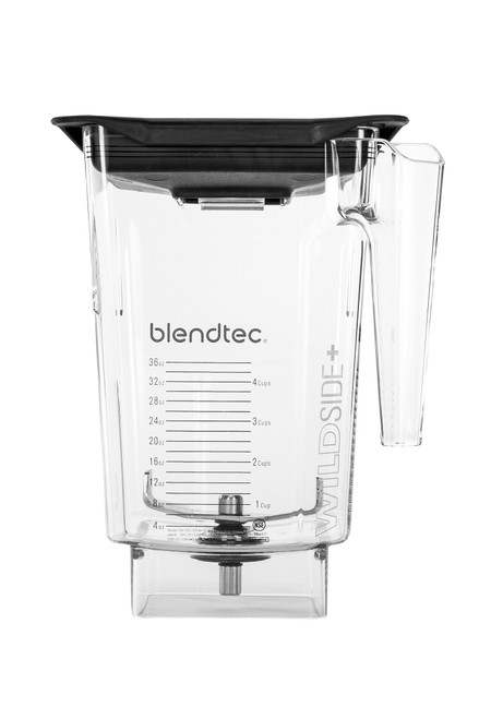 Blendtec 40-630-62 WildSide 90 Oz. Copolyester Jar - Clear Black Lid