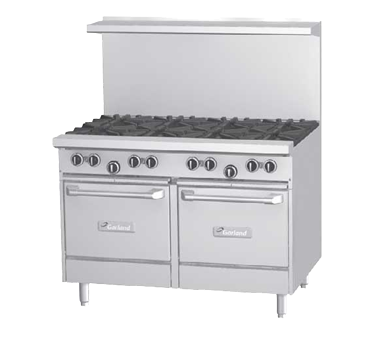 Garland G48-G48SS 48" Gas G Starfire Pro Series Restaurant Range - 72,000 BTU