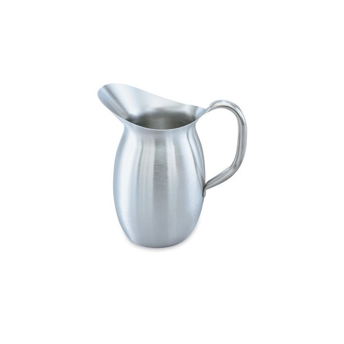 Vollrath 82030 Pitcher 3.125 Qt. Stainless Steel Bell Shaped Pitcher