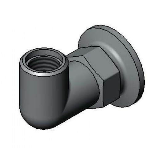 T&S Brass B-0432-A Base Assembly rigid wall mount 1/2"