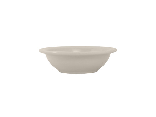 Tuxton TRE-010 6-5/8" 11 Oz. Ceramic American White/Eggshell Round Grapefruit (3 Dozen Per Case)