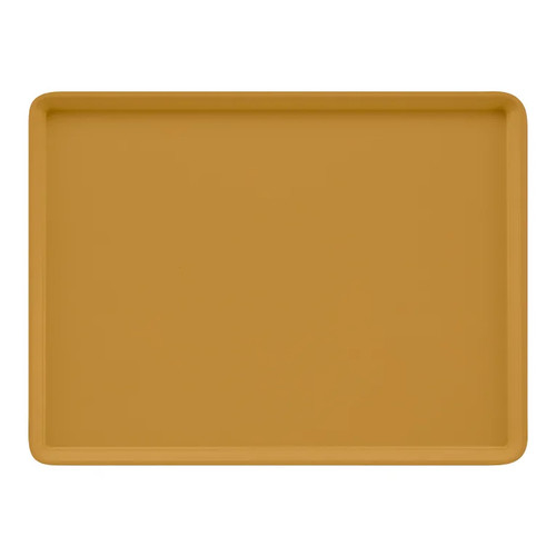 Cambro 16225514 16.5" Gold Rectangle Camtray - 12/Case