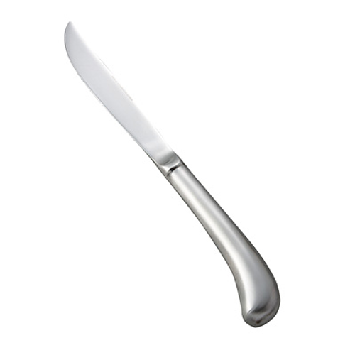 Winco 0015-11 9-1/4" Stainless Steel Steak Knife (Contains 1 Dozen)