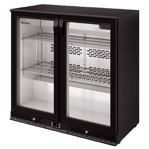 Infrico USA IMD-ERV25GD 35.5"W One-Section Glass Door Back Bar Cooler