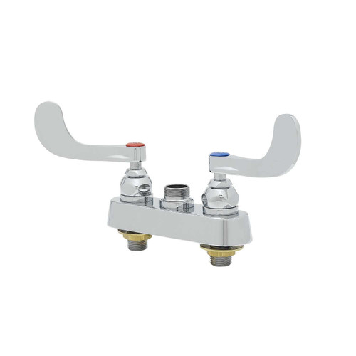 T&S Brass B-1110-LN-WH4 Workboard Faucet less nozzle deck mounted 4"