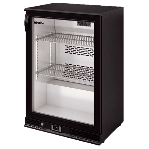 Infrico USA IMD-ERV15GD 23.63"W One-Section Glass Door Back Bar Cooler
