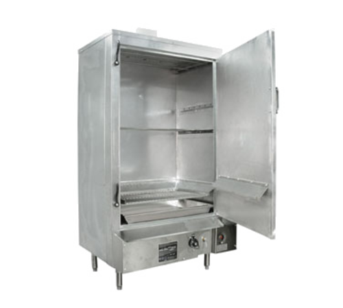 Town SM-24-R-STD-N 24" W x 31" D x 70" H Smoker Natural Gas Galvanized MasterRange Smokehouse