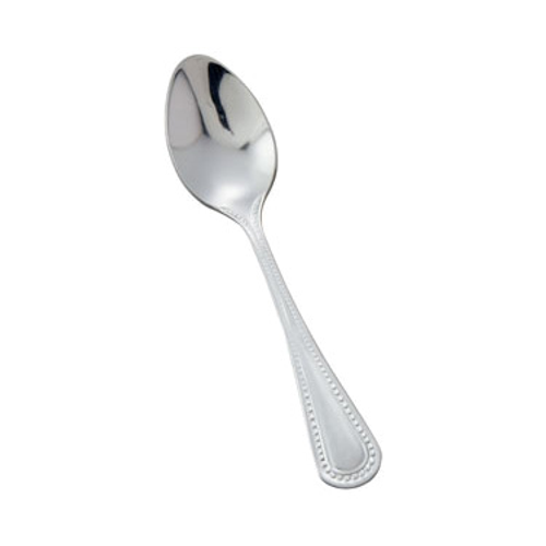 Winco 0005-09 4-3/4" 18/0 Stainless Steel Demitasse Spoon (Contains 1 Dozen)