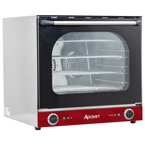 Admiral Craft COH2800S 23.5" W Stainless Steel 4 Half-Size Pan Electric 1 Deck Convection Oven - 240 Volts
