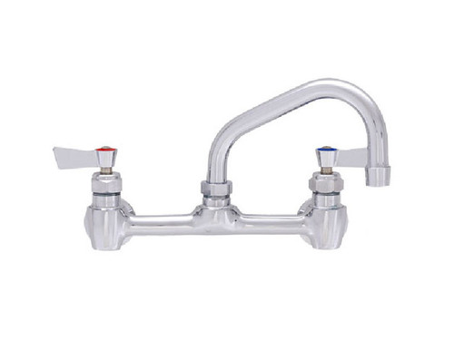 Fisher 13290 10" Swing Spout Backsplash Mount 0.5" NPT Male Inlets Faucet