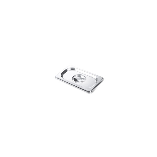 CAC China SPCO-N Stainless Steel 0.11 Size Long Solid Flat Steam Pan Cover (72 Each Per Case)