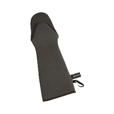 San Jamar UPM17BK 17" Black UltiGrips Oven Mitt