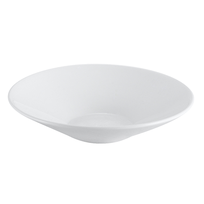 CAC China EVT-V6 10 Oz. Bone White Porcelain Round Everest Bowl (3 Dozen Per Case)