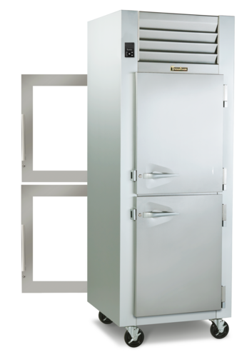 Traulsen G16002P Dealer's Choice Display Refrigerator Pass-Thru One-Section 25.03 cu. ft