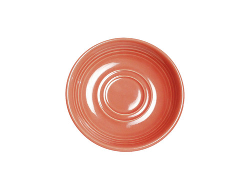 Tuxton CNE-060 6" Ceramic Cinnebar Round Saucer (2 Dozen Per Case)