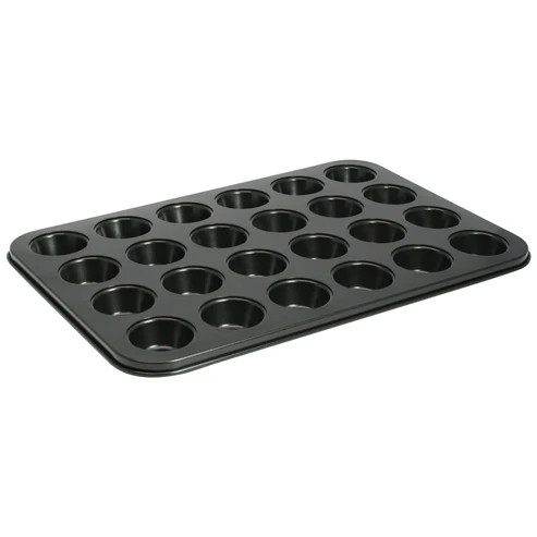 Winco AMF-24MNS 13.75" Carbon Steel Mini Muffin Pan